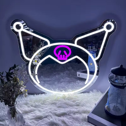 Espejo led Kuromi USB