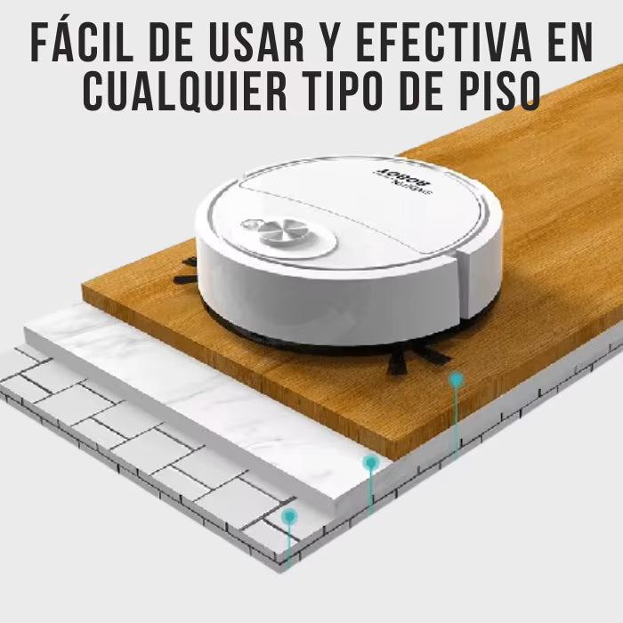 Robot aspiradora 3 en 1